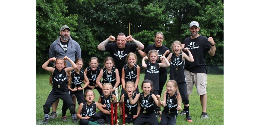 Coach Pitch Softball Champs!!!