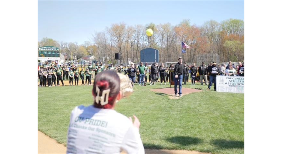 2026 Softball's 1st Pitch By - DTLL Don Bozzuffi