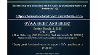 First annual OVAA Beef and Beer